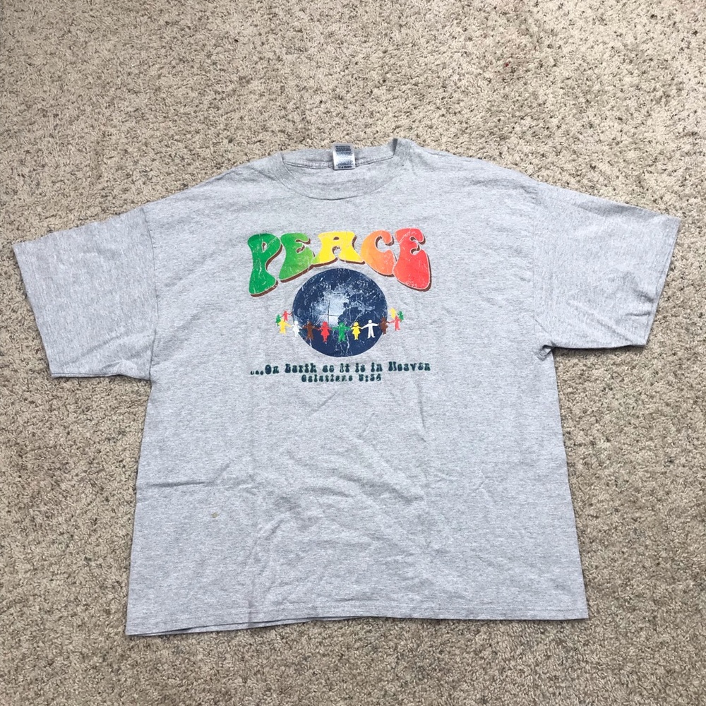 Vintage world piece shirt